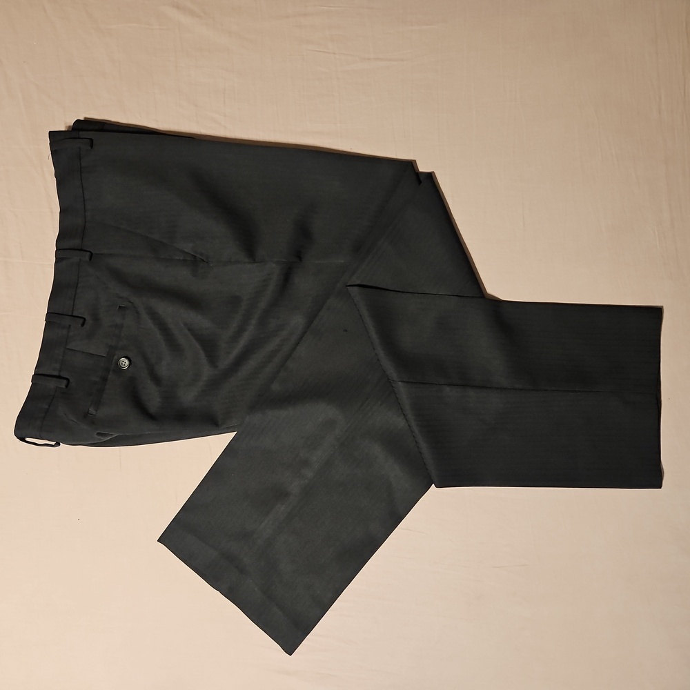 (Blk) VanHeusen Dress Pants